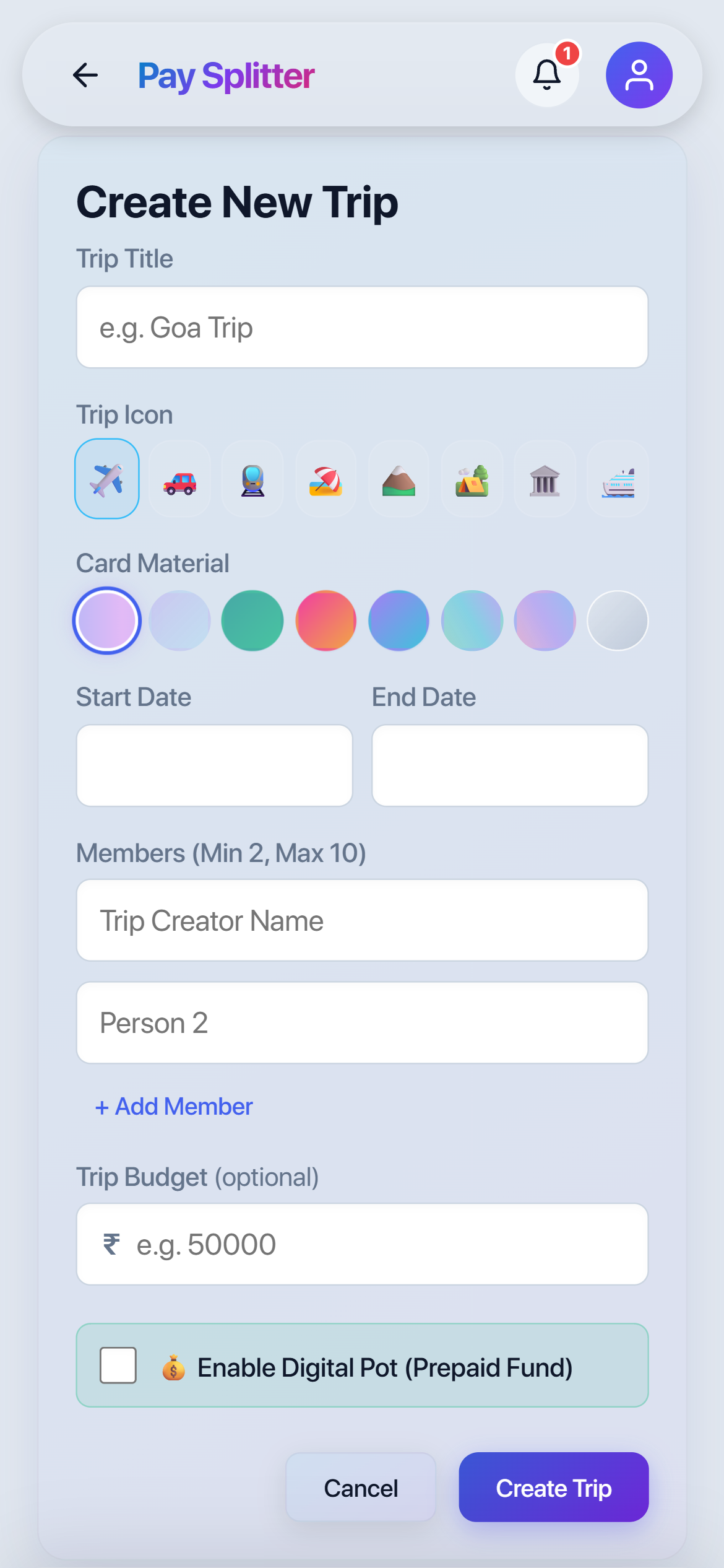 Screenshot 2 (Light)